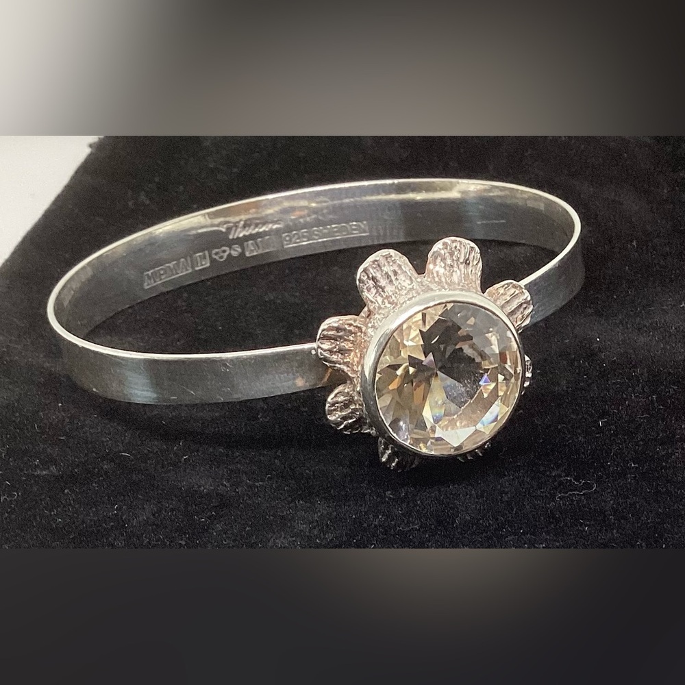 Famed Swedish Designer Theresia Hvorslev for Mema Bangle Bracelet